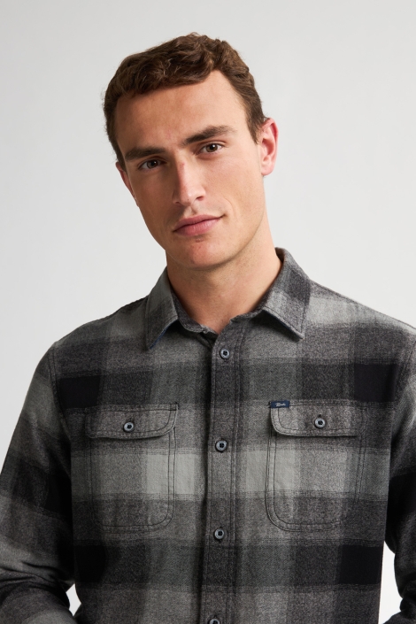 Petrol Industries men shirt long sleeve check